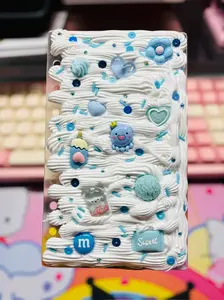 Blue Razzle Decoden Cream Acrylic Binder