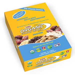 THriV Organic Food Bar - Protein, 2.6 Ounce (Pack of 12)