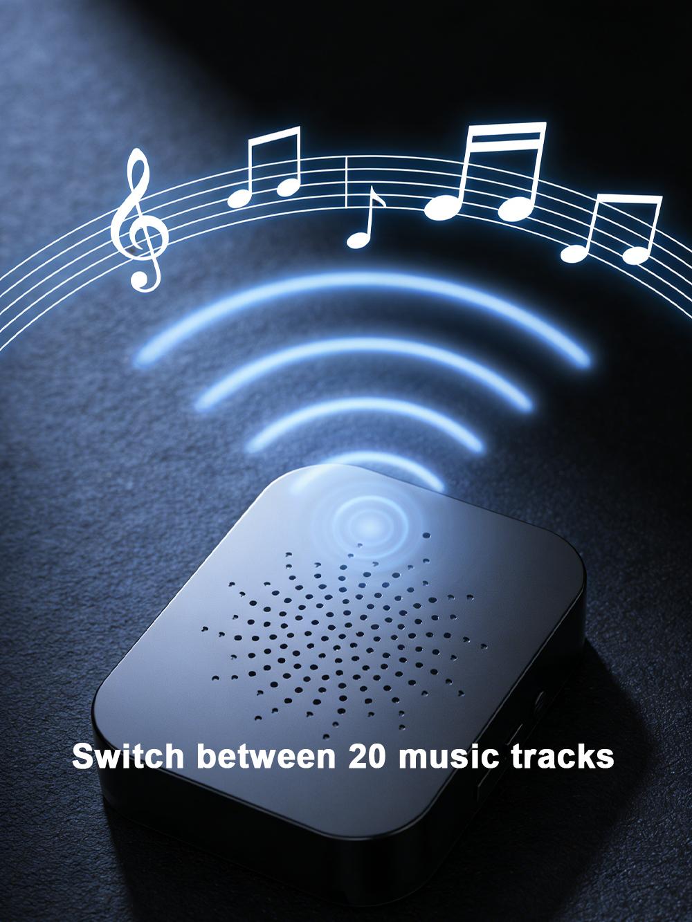 1080P Wireless Wi-Fi Video Doorbell Camera, Door Home Security, Night Vision, Two-Way Audio, Cloud Storage, Smart AI Motion Detection, Live View, Battery Powered, No Subscription, TUYA APP, Doorbell with Chime, Motion Detection & Alerts