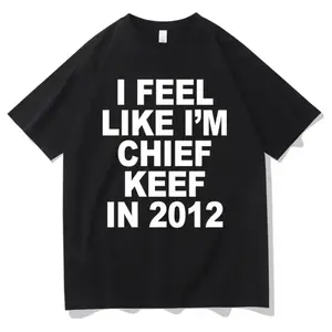 Expressing My Inner Chief Keef in 2012 Humorous Rap Meme T Shirt