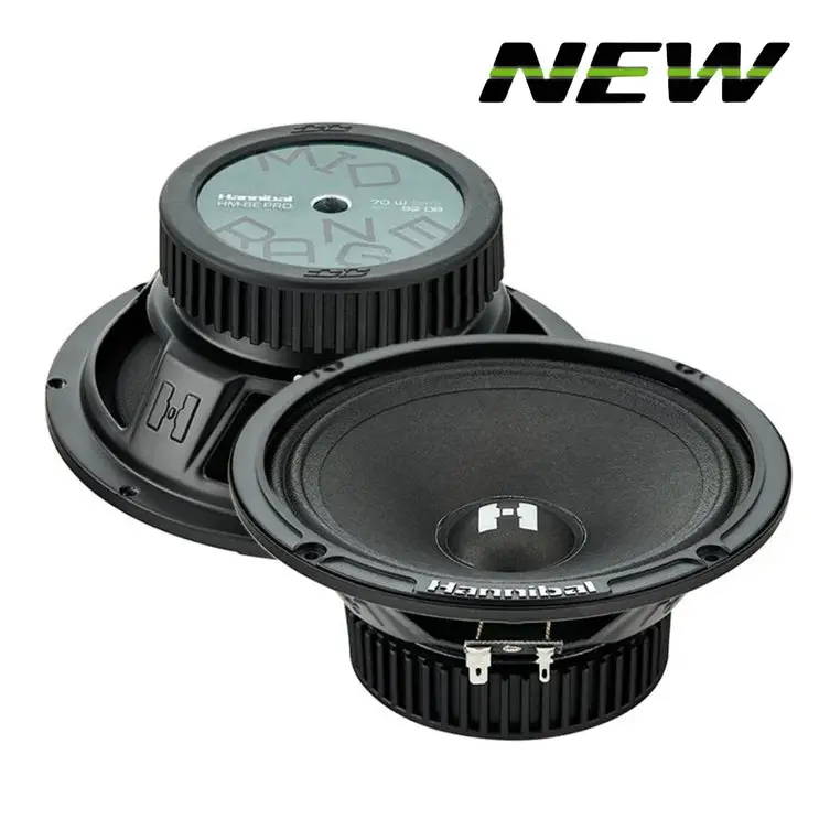 Deaf Bonce Hannibal HM-6E PRO 6.5" Mid-Range Speakers (Pair)