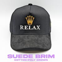 Black (Cotton/Poly Crown + Suede Brim)