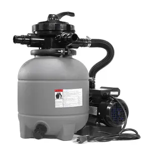 XtremepowerUS 13" Sand Filter with 0.75HP 115V Above Ground Swimming Pool Pump Set