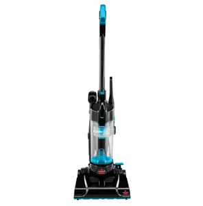 BISSELL PowerForce Compact, Bagless, Upright Vacuum, Lightweight, Powerful Suction, High Reach Wand, Hard Floor and Carpet, 2112, Blue & Black