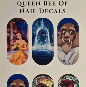 custom waterslide nail decals