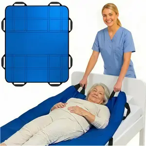 NurtureCare Upgraded 3-Layer Comfort Positioning Bed Pad with Handles Washable Waterproof Transfer Board for Turning, Inconvenience Care Elderly Assistance Transfer Sheet