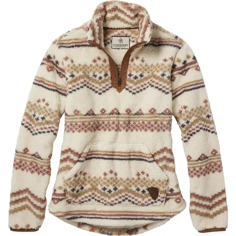 Women's Fuzzy Hide Fleece Pullover