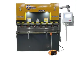 30T 1600 orange-black rotary bending machine is equipped with the TP10s system