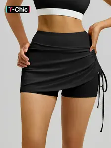 Women's High Waist Pleated Tennis Skirt with Built-In Shorts, Athletic Skorts, Active Wear Skorts, Quick-Dry Breathable Sports Dress Pants for Gym & Fitness, Lightweight Athletic Skirts, Active Skort Skirt