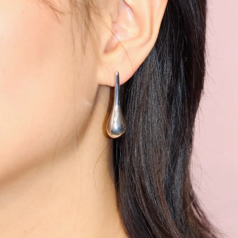 Teardrop Stud Earrings