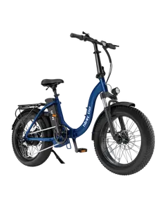 Hiboy EXF6 E-Bike - 48V 14.5Ah Battery, 750W Motor, 75 Miles Range, 20x4.0" Fat Tires, Hydraulic Suspension, Foldable Design