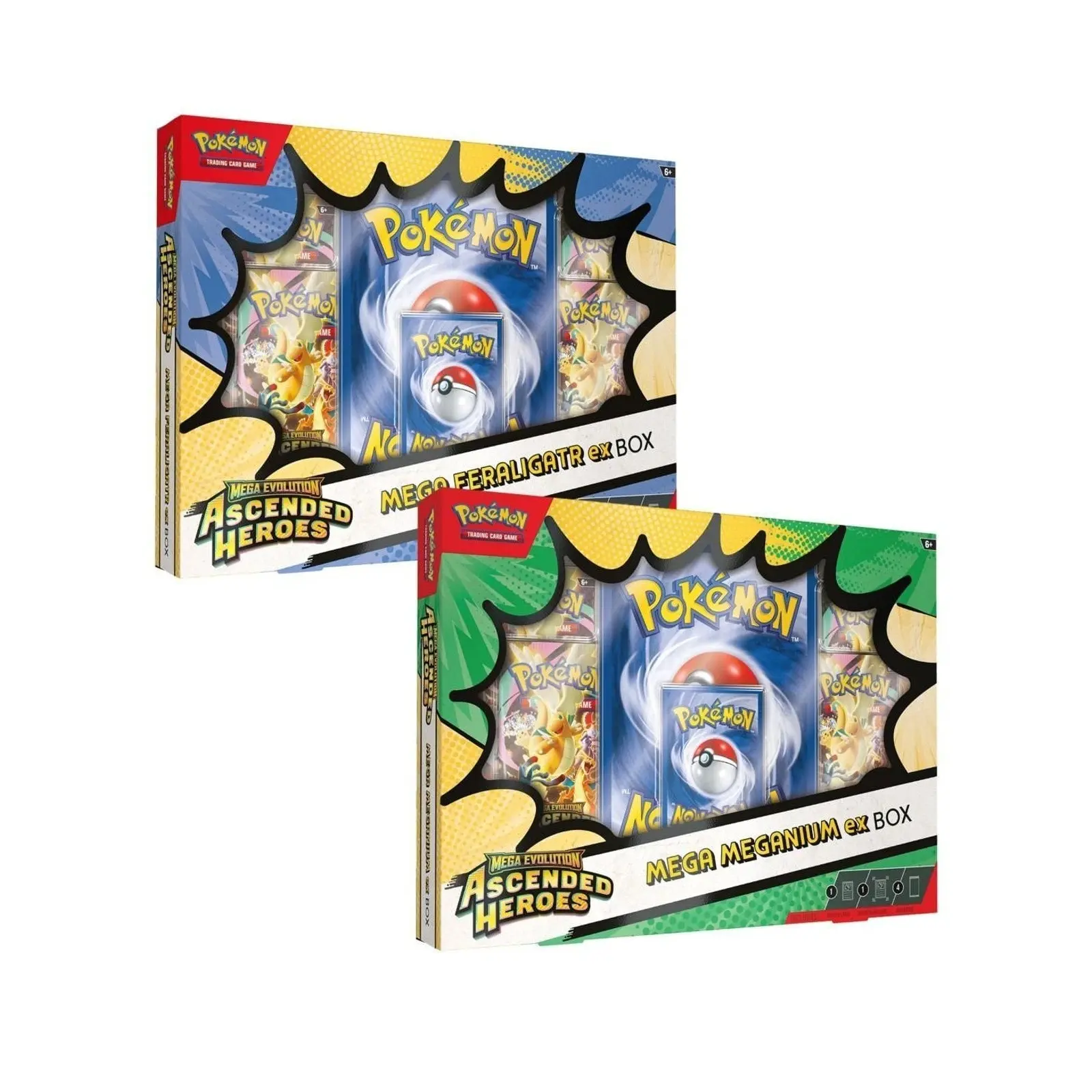 Pokémon - Trading Card Game: Mega Evolution Ascended Heroes Ex Box - Styles May Vary