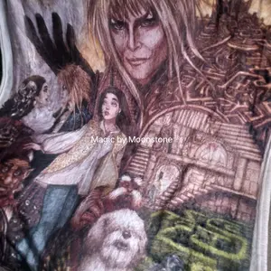 Labyrinth Fleece Blanket and Slipper Set