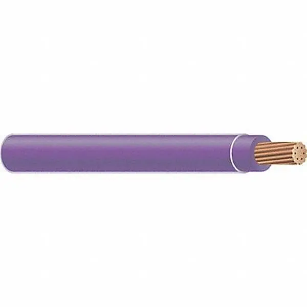 Southwire 23956601 Pre-Cut 14 AWG THHN Strand Wire - Purple, 500 ft., Pre-Cut Length, Outdoor