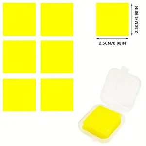 6PCS/1BOX Artificial Diamond Painting Glue Clay, Adhesive Diamond Art Painting Putty, Sticky Mud for DIY Painting Drilling, Cross Stitch Embroidery Glue Wax