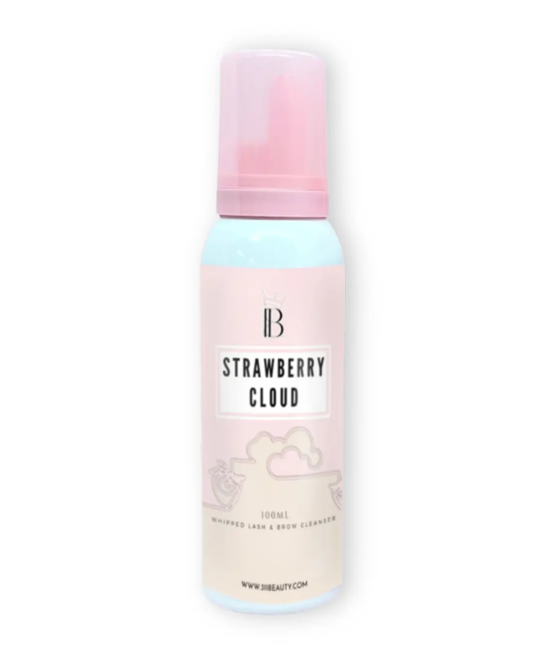 Strawberry Cloud Whipped Lash & Brow Cleanser