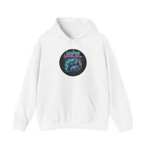 Level Up Neon Pixel Gamer Hoodie | pixel art, streamer merch