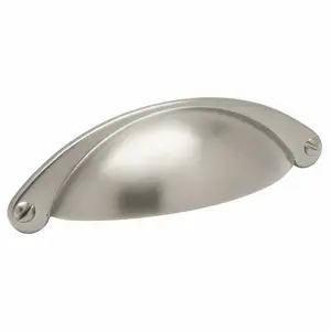 Cosmas 4198SN Satin Nickel Cabinet Cup Pull