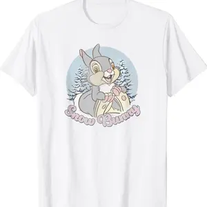 Bambi Thumper Christmas Snow Bunny T-shirt