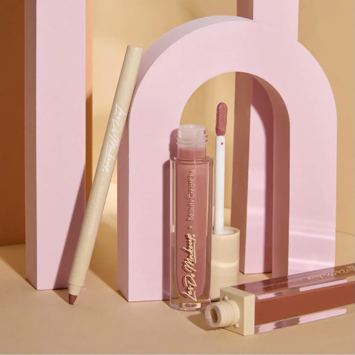 Les Do Makeup MY CITY Lip Trio  Lip set Lipgloss Lipstick Matte