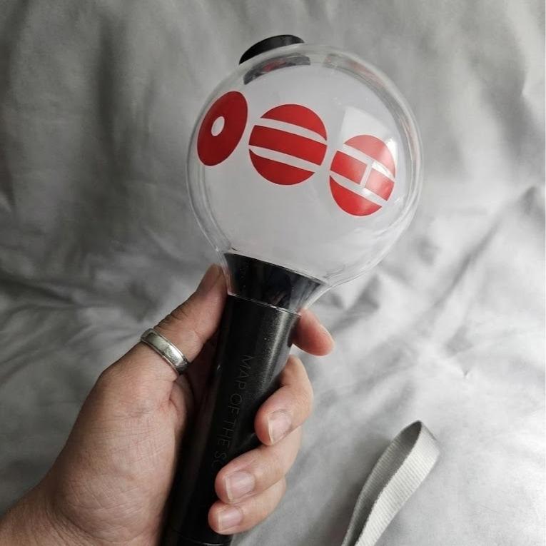 Purple Fandom Light Stick Decal Set - K-Pop Concert Decor, 2026 Comeback Preparation Skin, Red Tape Style Vinyl, Arirang Freebies