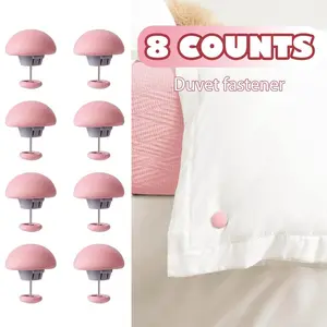 8 counts duvet clamp quilt fixing clip tablecloth fixing clip classic linen double sided pin clamp quilt corner buckle duvet stand clamp for duvet cover
