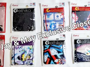Ethika boxers 2XL -Random Picks - 1 per pack - 2 packs Menswear Underwear