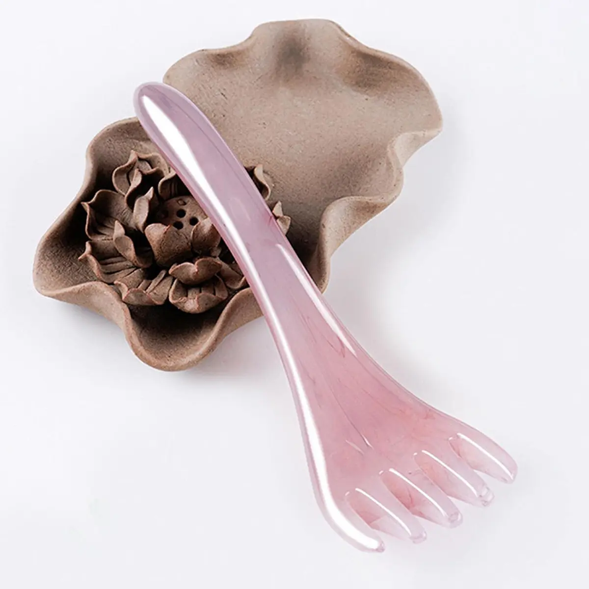 Massage Comb Resin Five Claw Massage Comb Scalp Massage Five Claw Ease Muscle Stiffness for Head, Thigh, Calf, Arm, Forearm, Neck, Hamstring