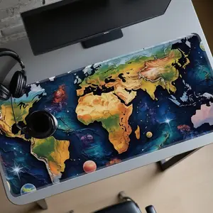 Free Express Large Extended Gaming Mouse Pad Compatible for PC/Laptop Desk - Non-Slip Surface with Christmas & Thanksgiving Themed Desk, Thick Base Suitable for Gamers,,, Gift for Computer