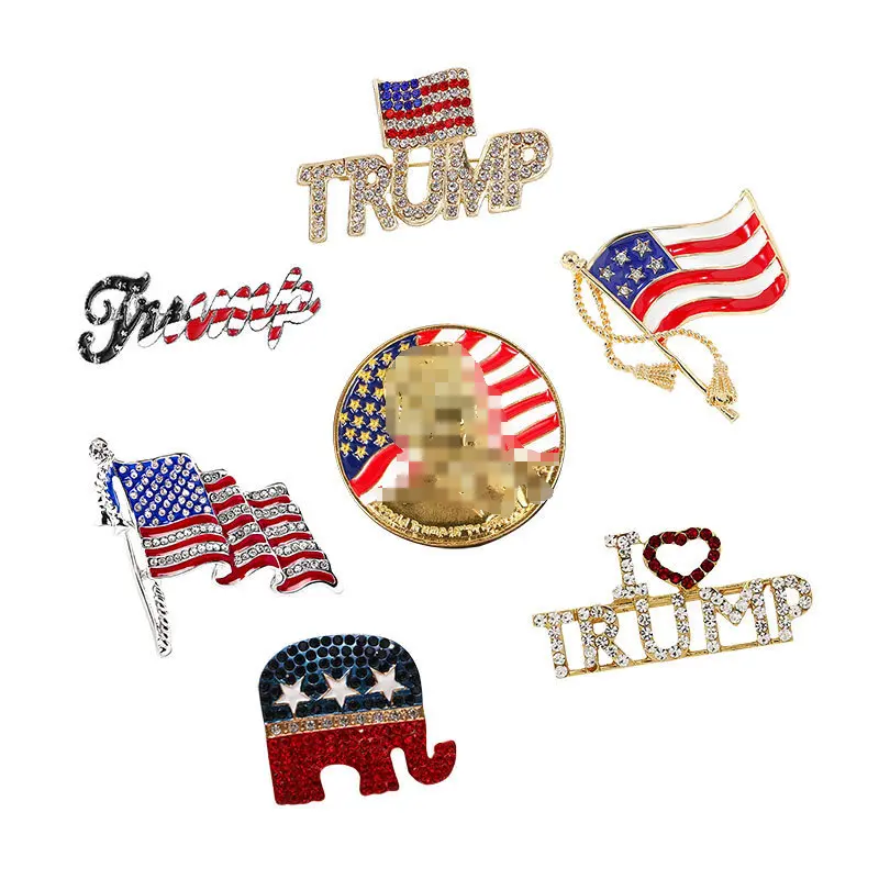 2026 US 250th Independence Day Star Brooch, Unisex Hot Sale Corsage, Cross-Border Fashion Clothes Accessory for Events, Small