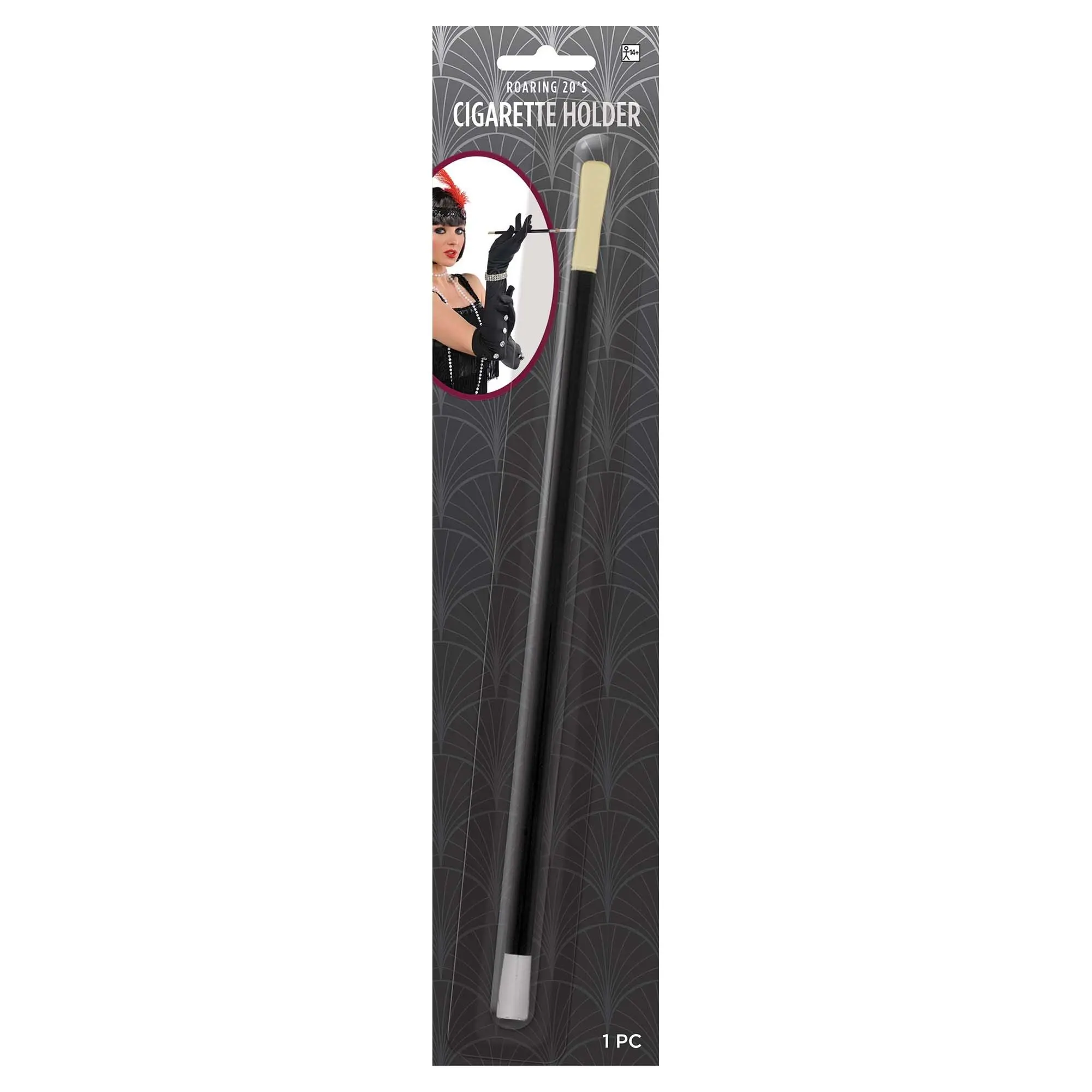 1920s Vintage Style Cigarette Holder - 11-Inch Costume Accessory