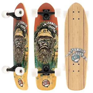 Sector Nine Bambino Skipper 26.5" X 7.5" Cruiser Complete Skateboard