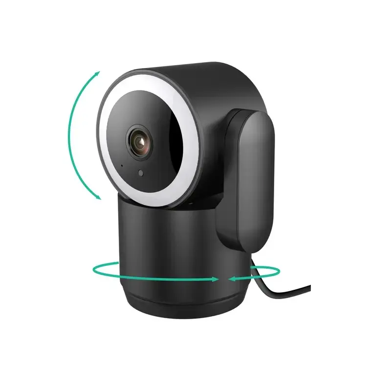 Luna Home Cam V3 Indoor Wireless Security Camera - 2K Camera Security, 2.4GHz-5GHz WiFi, Room Gadgets, 355° Pan-Tilt, Built-in Spotlight, Bluetooth, Human Autotracking, 2-Way Audio, Video Recording ( new 2026 )