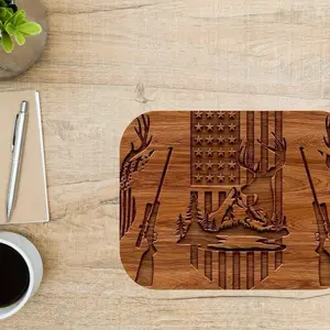 Rustic Timber Sublimation Mouse Pad