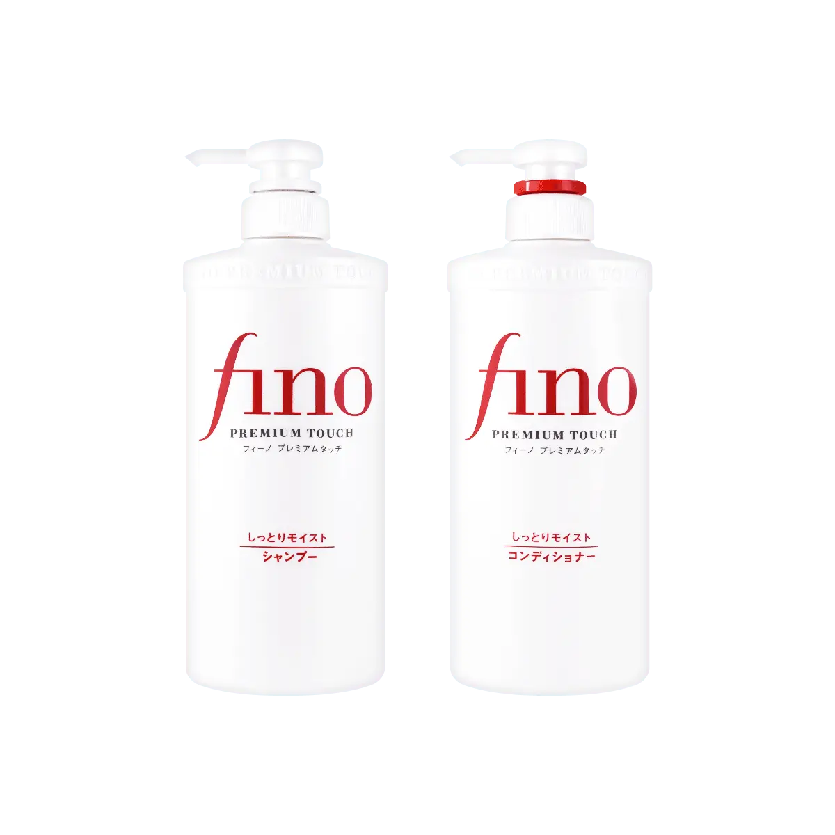 Fino Repair Shampoo & Conditioner 550ml+550ml - Intensive Repair, Moisture & Strengthening - for All Hair Types Cleanser Cleansing Hydrate Flower