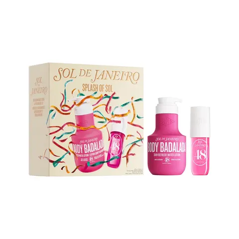 Sol de Janeiro Splash of Sol Fragrance Set, Beauty & Personal Care Self Care Products, Juicy Guava Scent - Ideal Christmas Gifts for Women, Unique Gifting Option