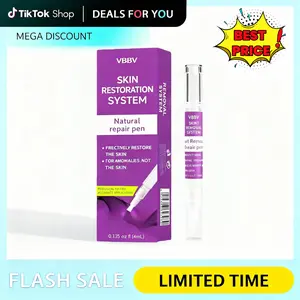 【BOGO】VBBV Natural Elimination Pen - Equipped with a precise applicator and a gentle herbal formula, it is suitable for facial and body care. A portable skincare product.