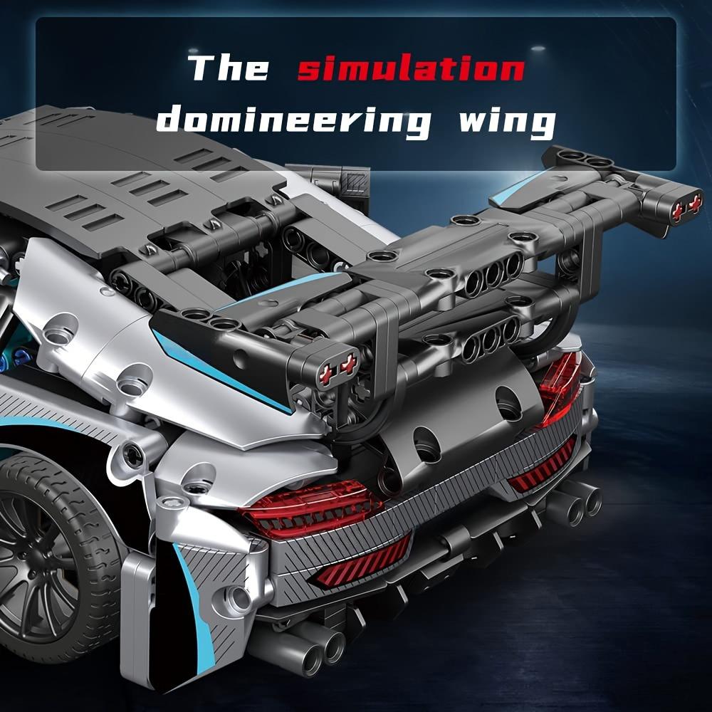 Racing construction set sports 1:14 MOC building block toy boy or adult set, boys' supercars can be used as ornaments