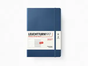 2027 Leuchtturm 1917 Weekly Planner & Notebook - INDIGO