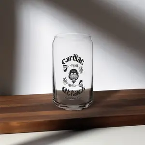 Tattoo Can-shaped Glass
