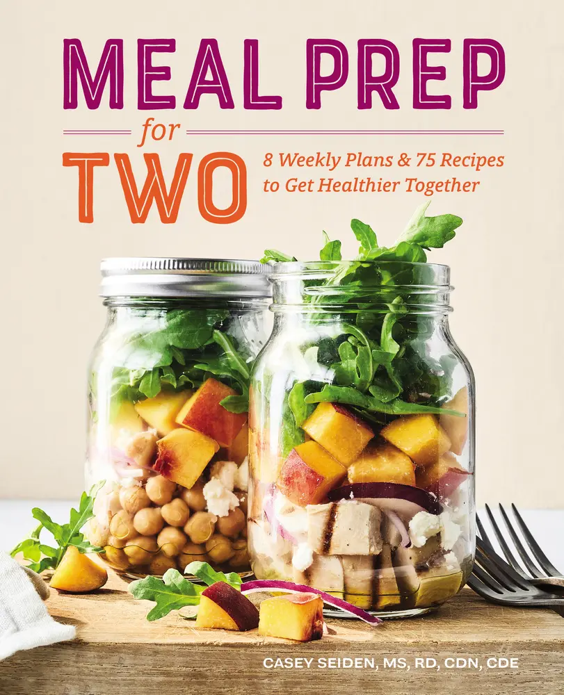 USED Book - Meal Prep for Two: 8 Weekly Plans & 75 Recipes to Get Healthier Together by Seiden, Casey (Paperback) - english
