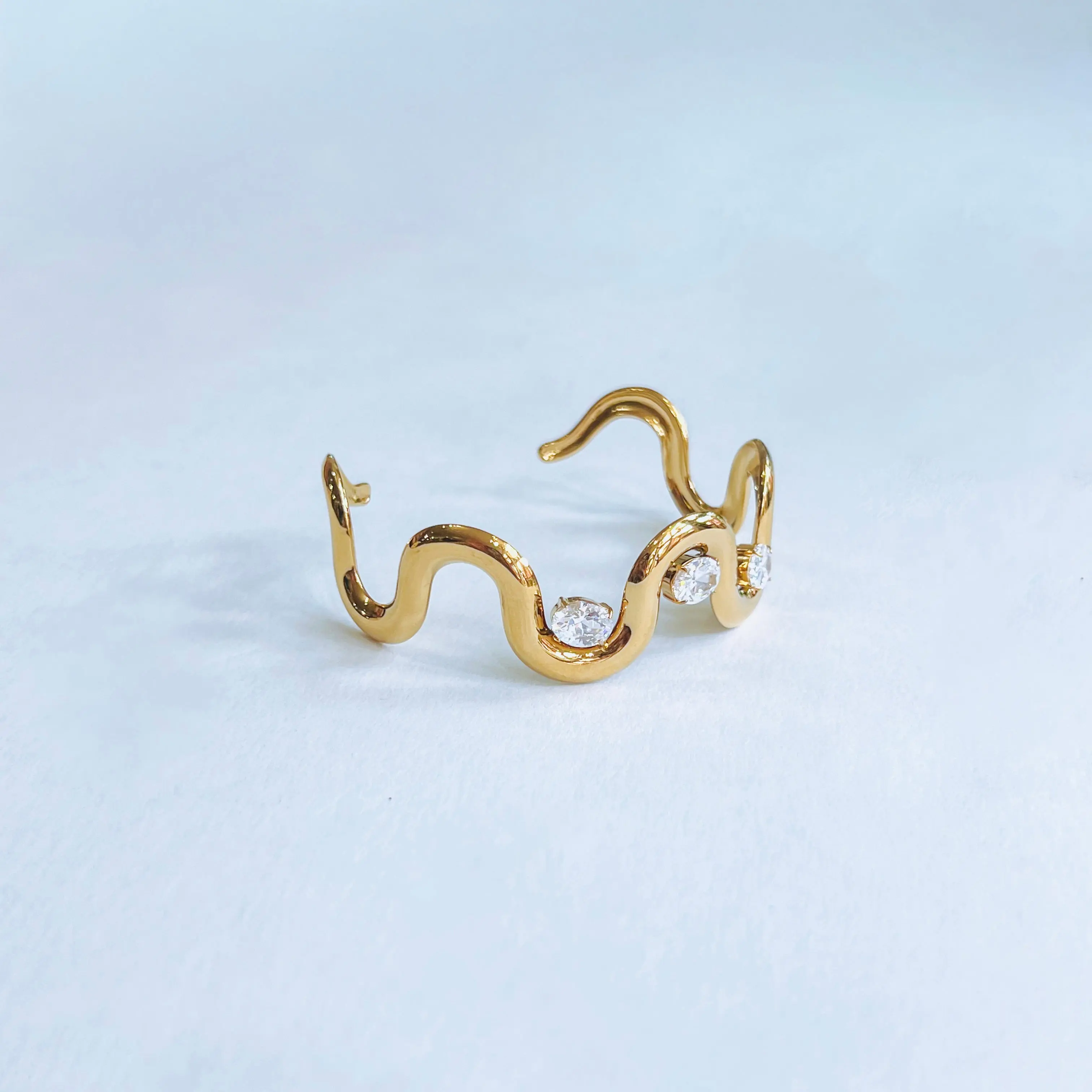 Gold Wave Cuff Gold Wave Cuff