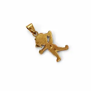 14K Gold Little Girl Pendant