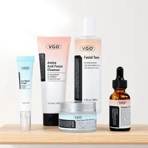 VGO Skincare Five-step Routine Daily care Repair Moisturizing Improving skin condition -A