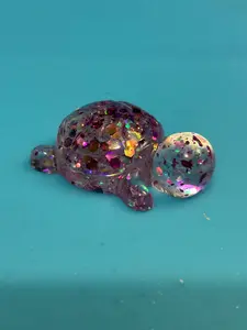 Glitter Turtle figures