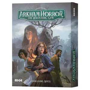 Asmodee Arkham Horror RPG Starter Set: Hungering Darkness, 1920s Ancient Themed All-In-1 Box, Ideal for 10-12 Years Old Players