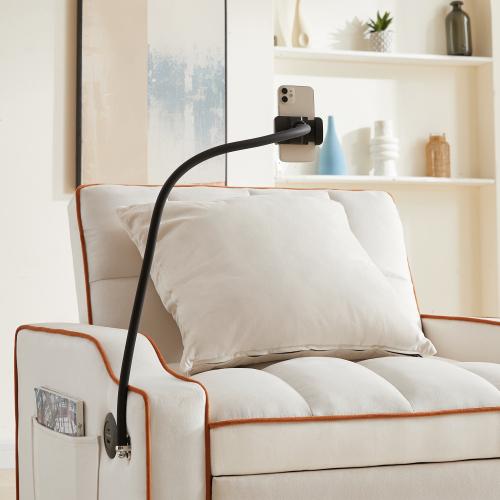 Bellemave  Sleeper Sofa Chair Bed, 3 In 1 Convertible Sofa Chair With With Adjustable Backrest & Phone Holder & USB, Type-C, Adjustable Recliner, Armchair For Living Room Bedroom Apartment Small Space