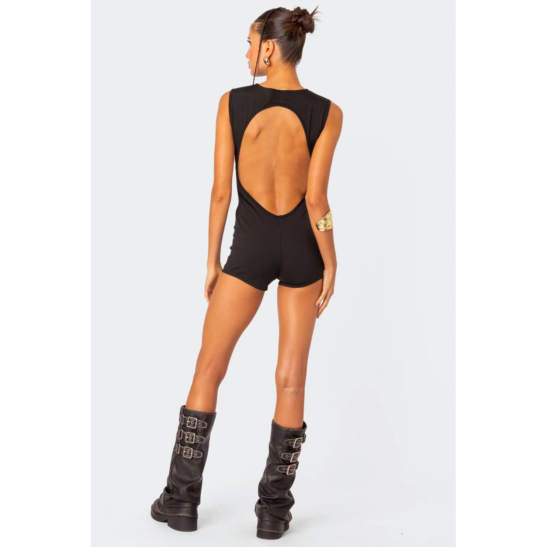 Brynley Open Back Romper Brynley Open Back Romper