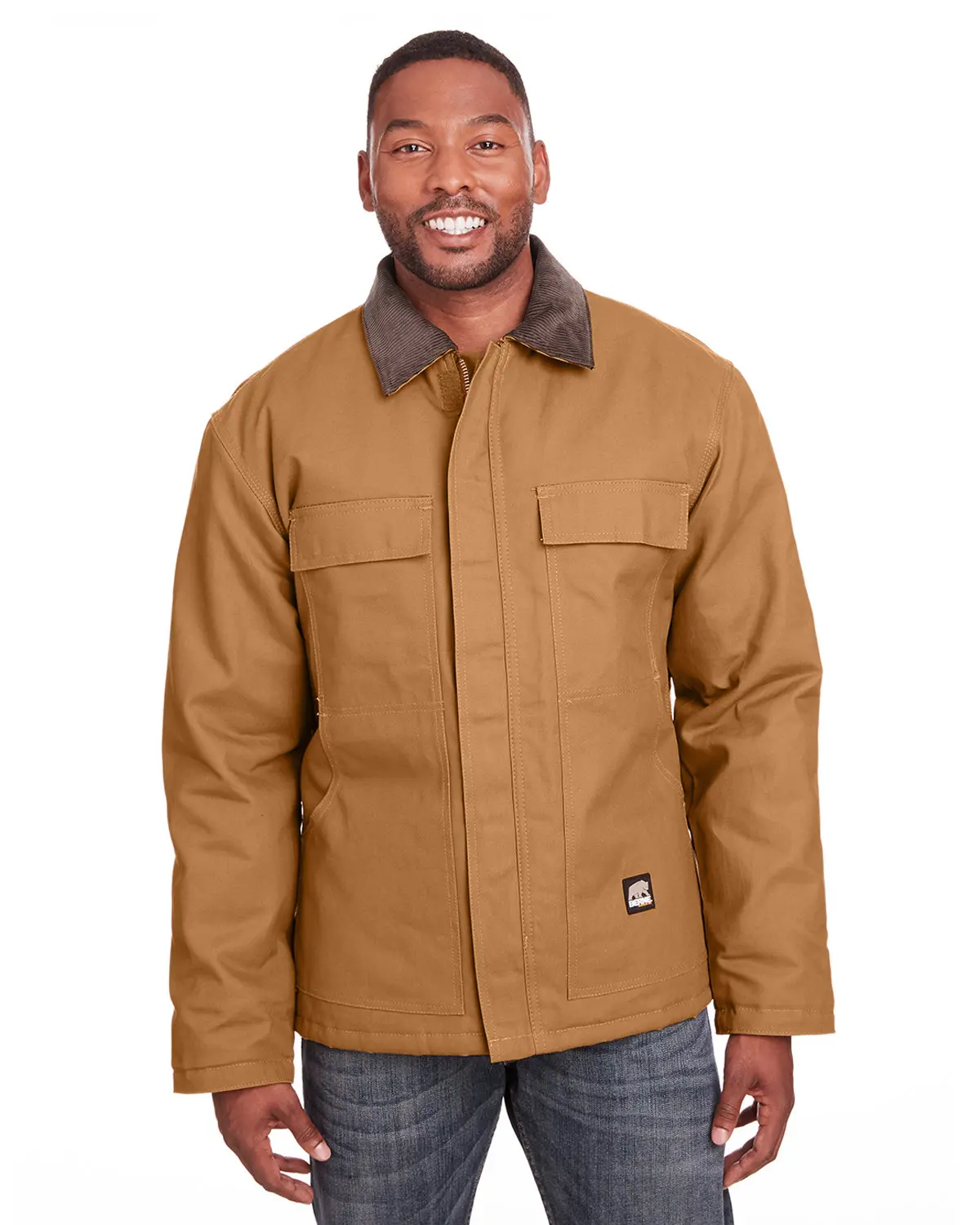Berne Men's Tall Heritage Cotton Duck Chore Jacket