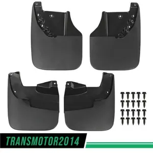 Mud Flaps Splash Guards Fit For Toyota Tundra 07-13 w/o Wheel Lips Front & Rear
